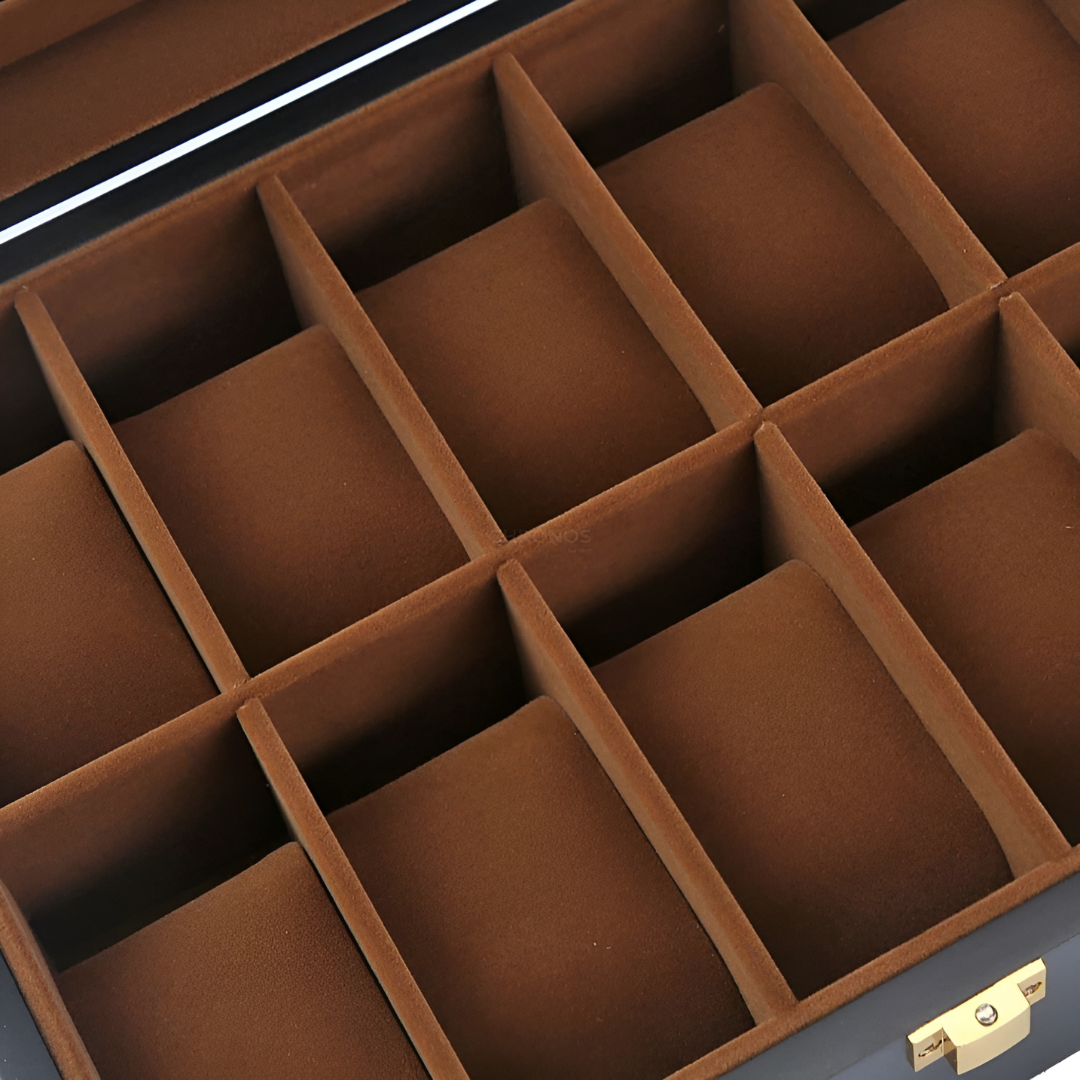 Watch Box - Teak Elegance 12 slots - Boîte à Montre