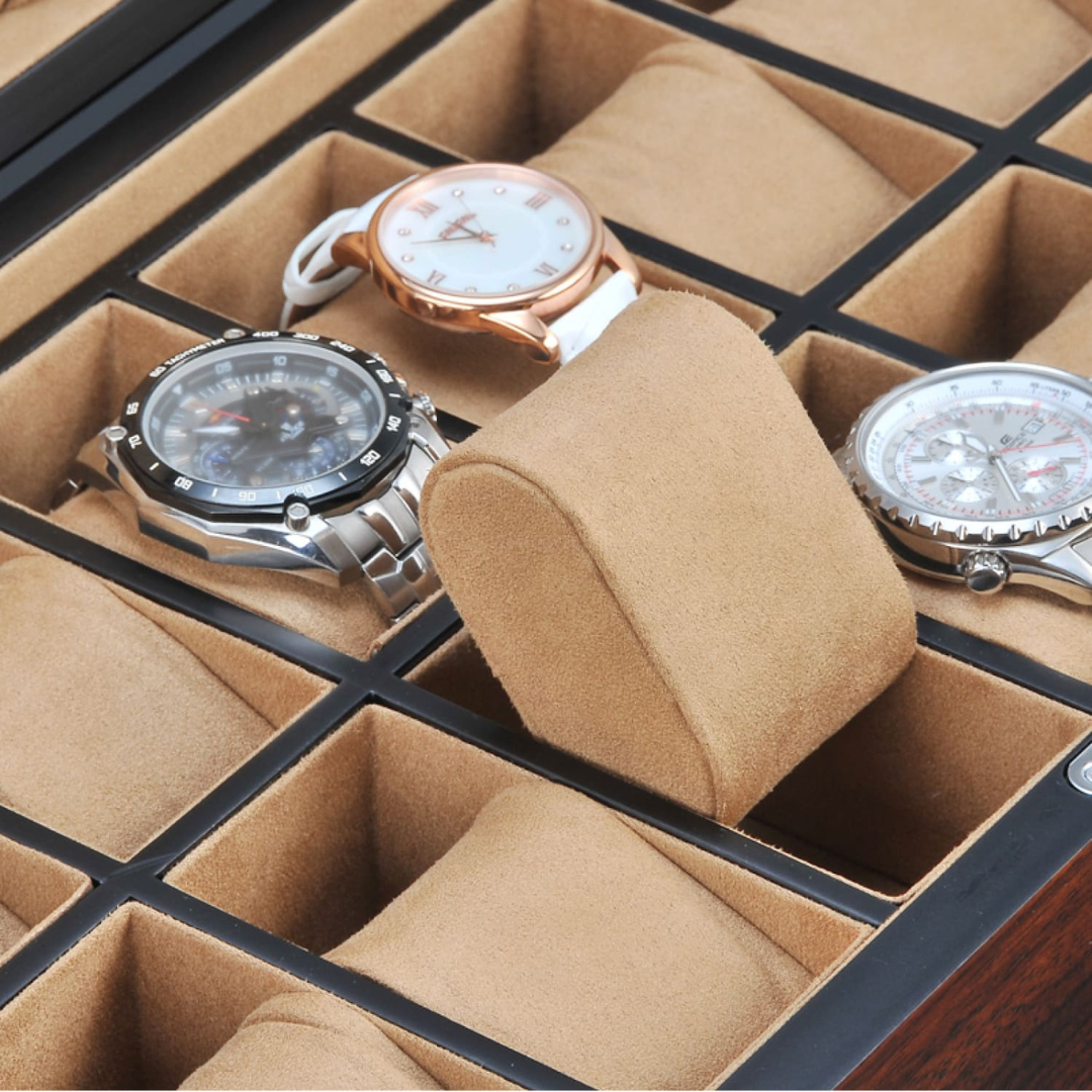 Watch Box - Wood - 12 Slots - Watch Box