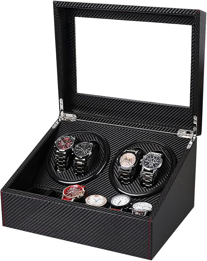 Watch Winder - Carbon 4 Slots