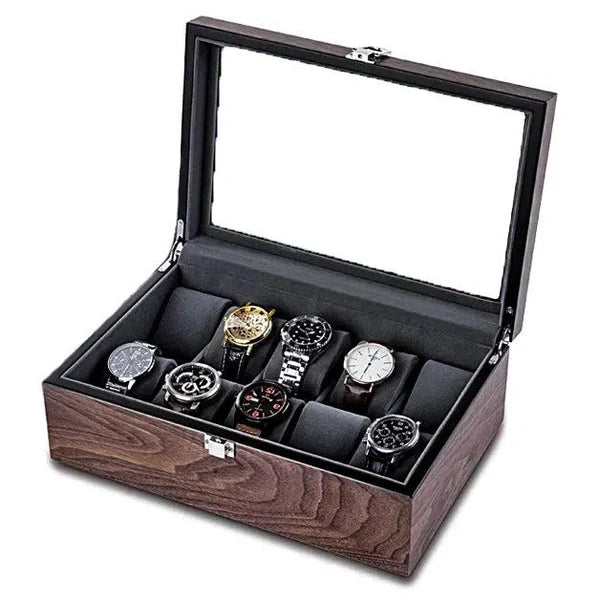 Watch Box - Grand Oak - 10 slots