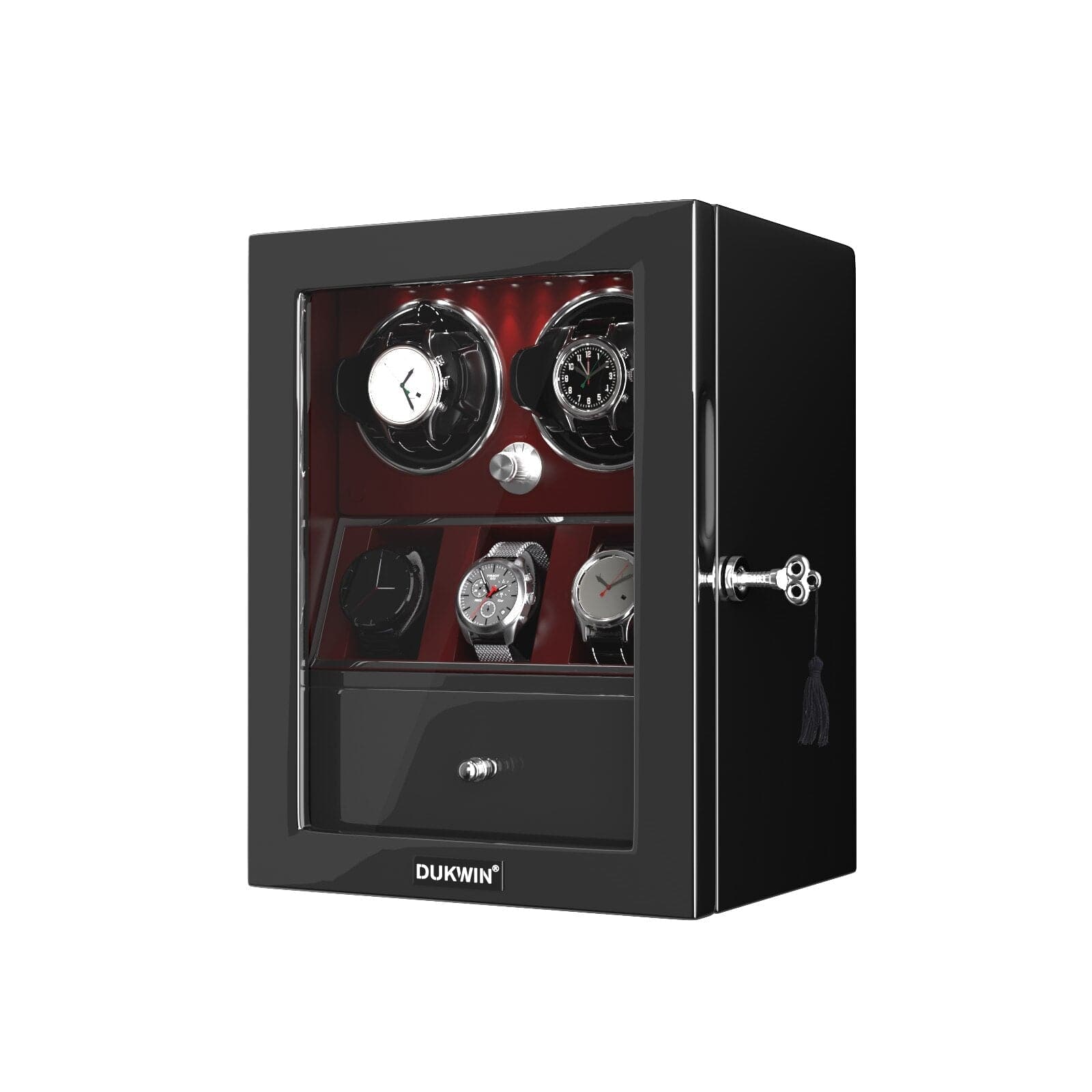 Watch Winder - Dukwin Red