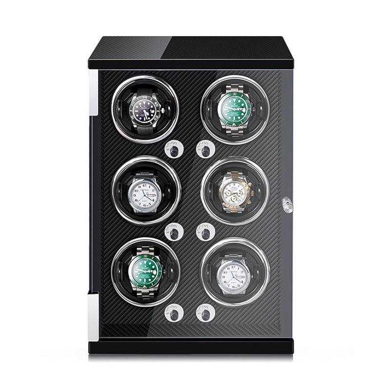 Watch Winder - Carbon  6 Slots