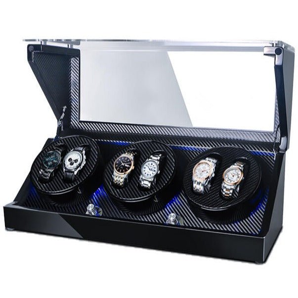 Watch Winder - Carbon Interior 6 Slots