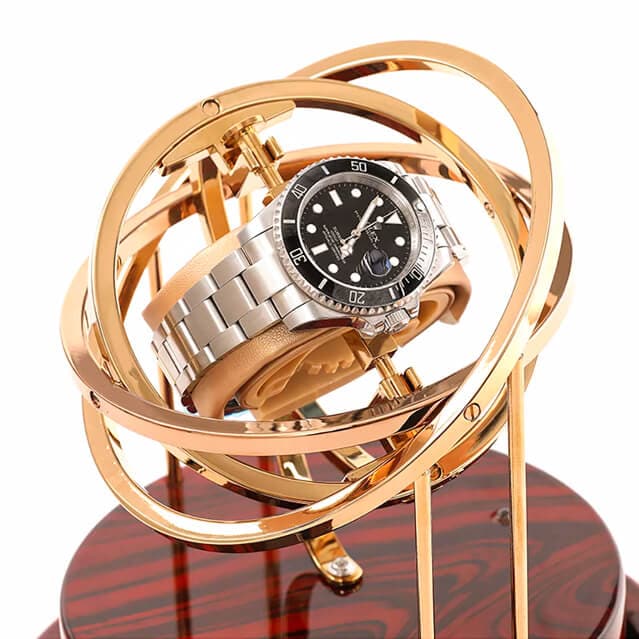 Watch Winder - Gyroscopic Gold