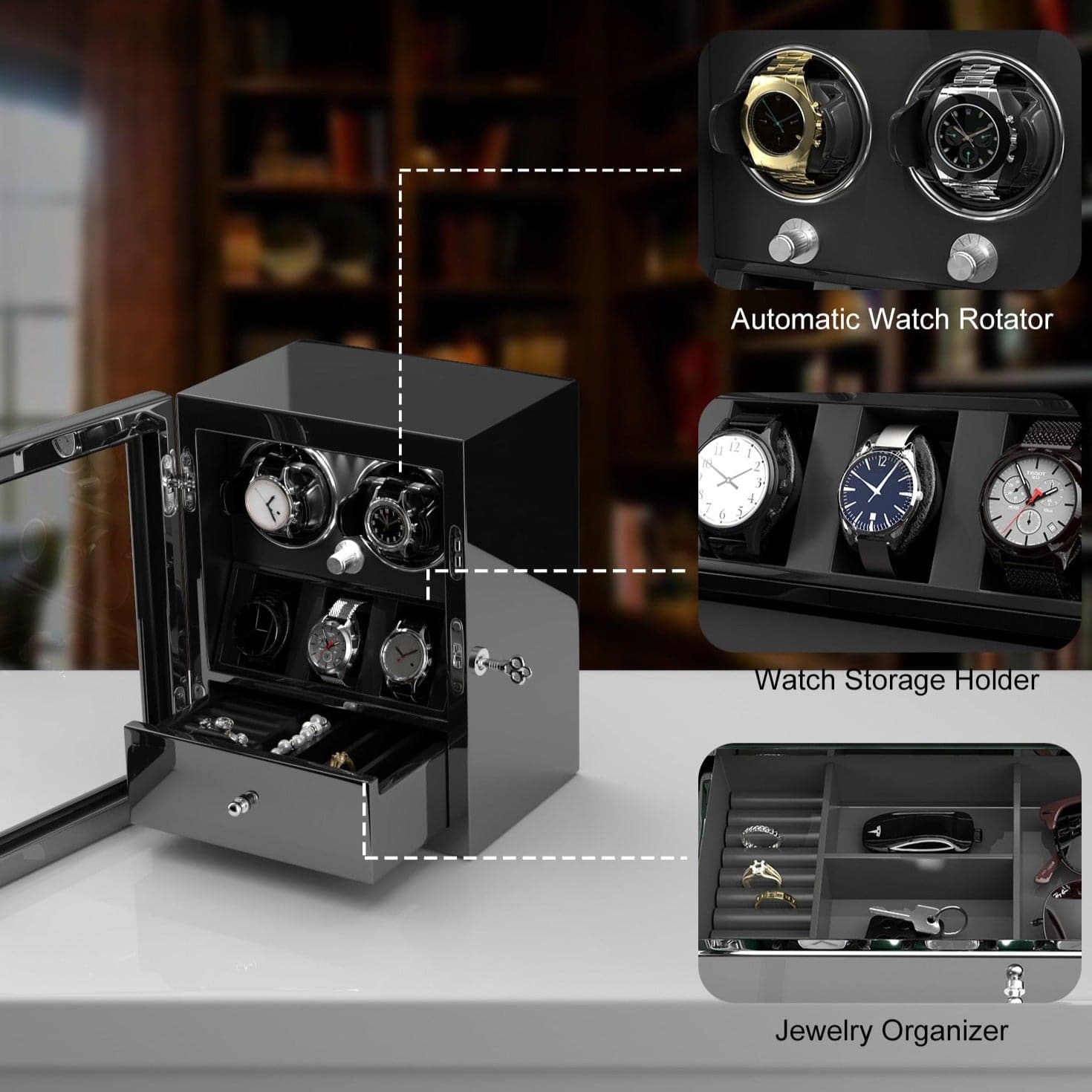 Watch Winder - Black Box