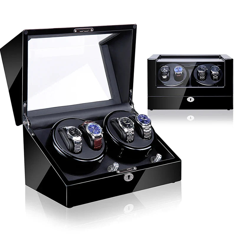 Watch Winder - Luxury Piano 4 Slots