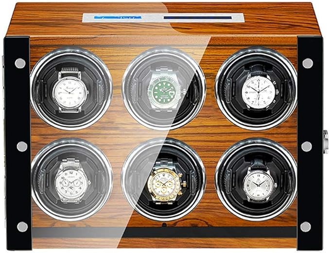 Watch Winder - Wood 6 Slots